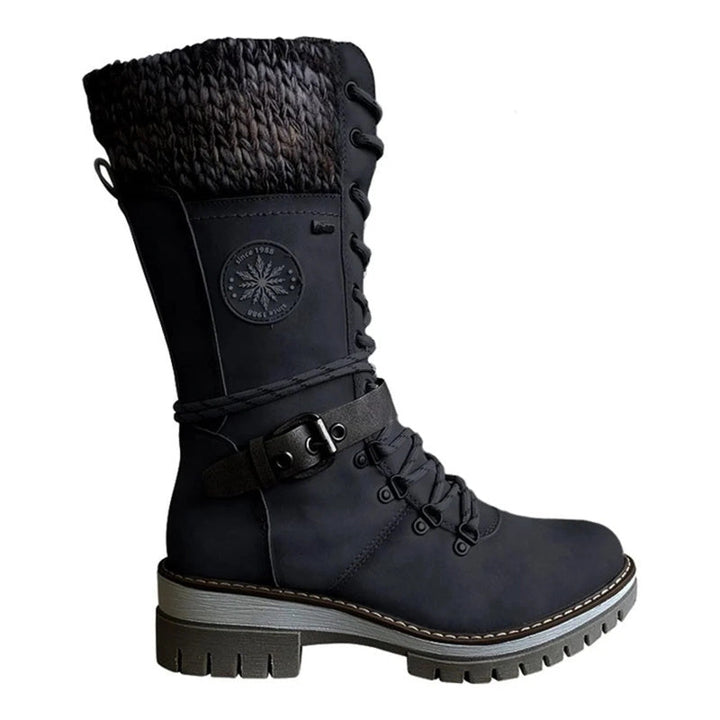 FrostLuxe™ - Waterproof Lace-Up Boots