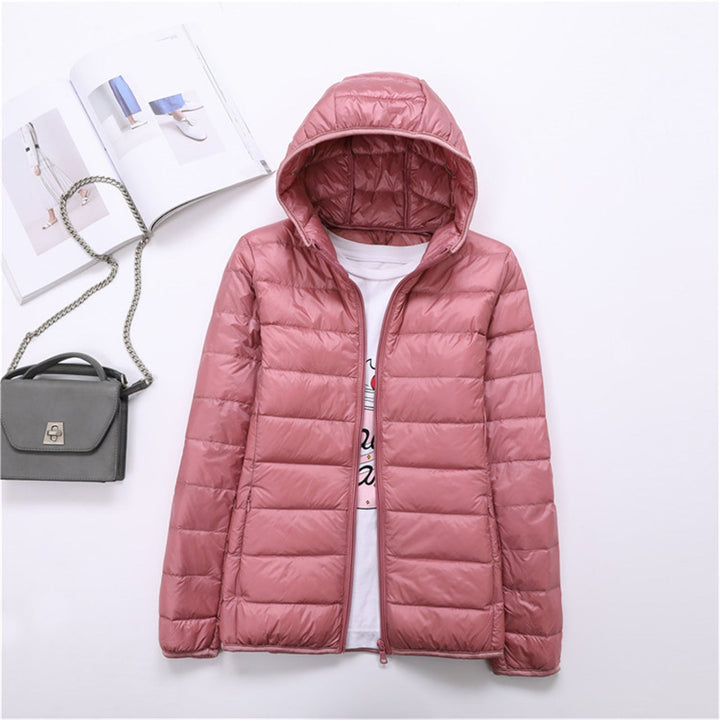 Liyanna | Lightweight Hooded Puffer Jacket in Extended Sizes for Women