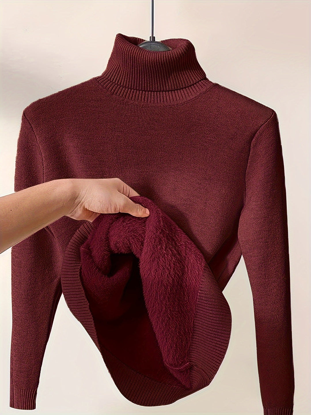 Liora | Soft Touch Turtle Neck Pullover with Relaxed Fit for Women