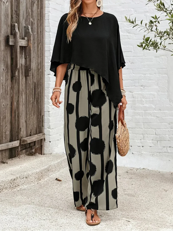 Kalliope | Two Piece Set with Comfortable Elastic Waistband for Women