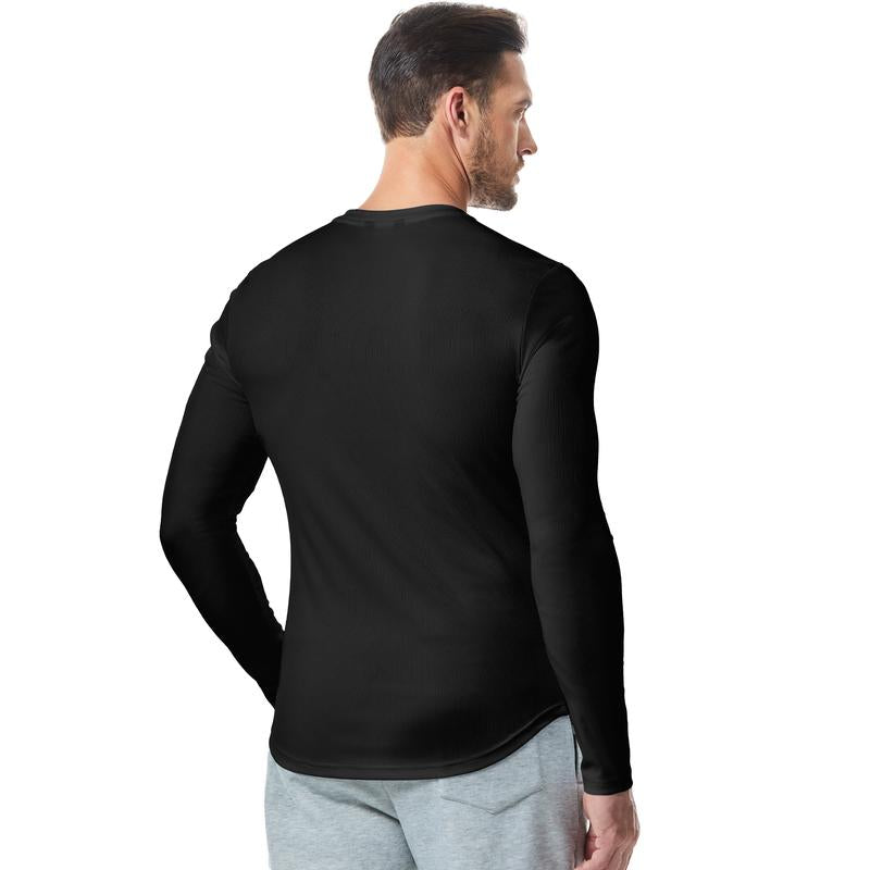 Elias | Athletic Ribbed Longline Top with Sculpted Fit for Men