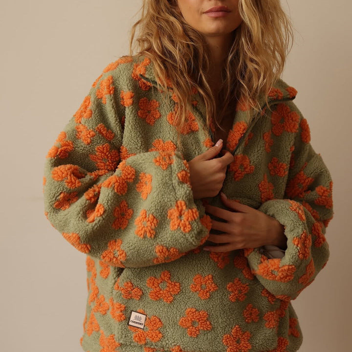 Suzan - Floral Print Sweater