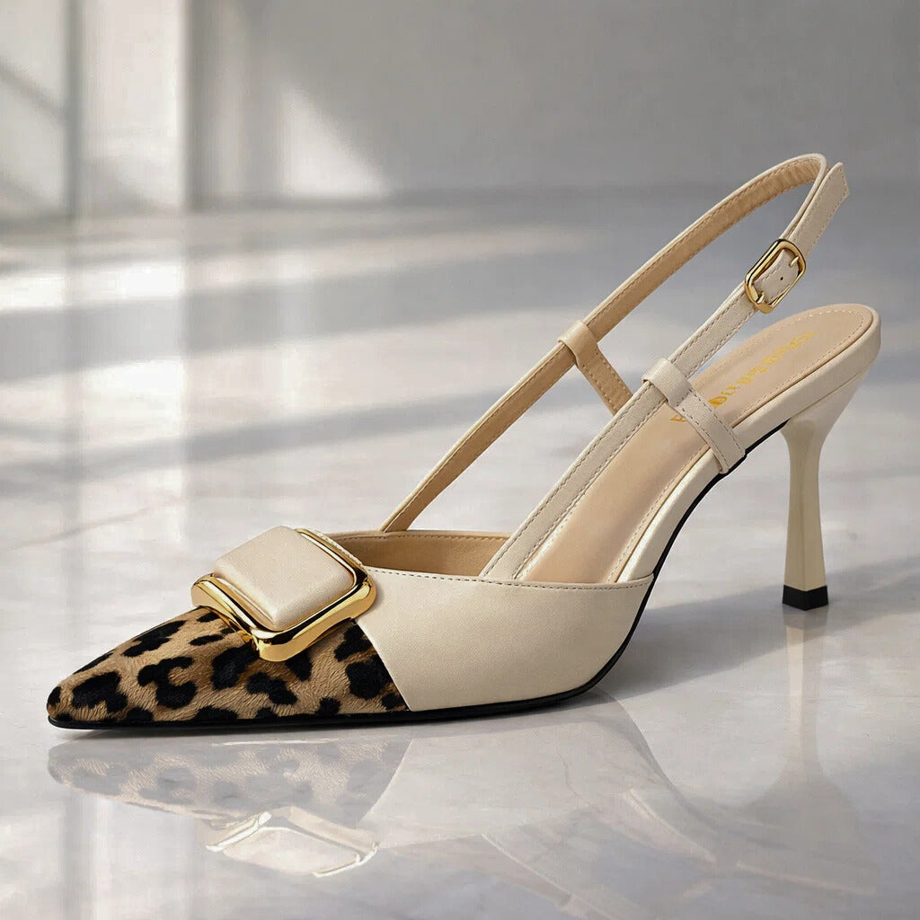 JADA MARIE LEOPARD HEELS