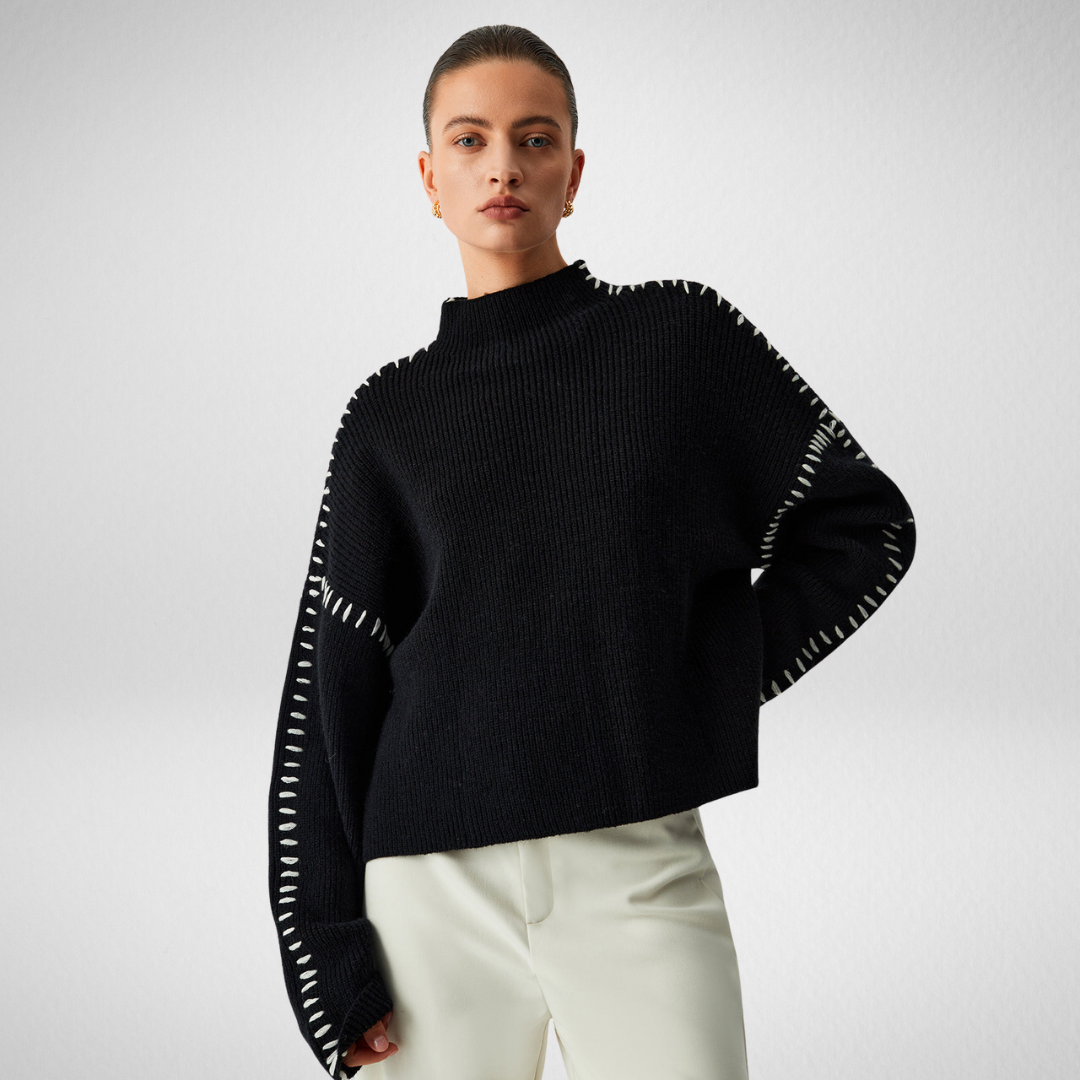 Eliane - Elegant Cutout Sweater