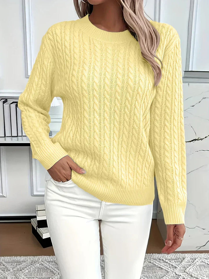 Zoe - Cable Knit Sweater
