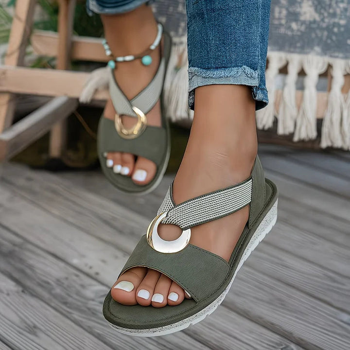 Ann Coastal Sandal Detail