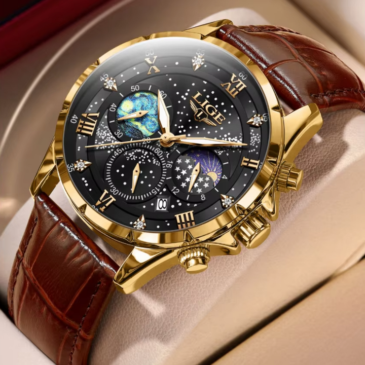 Elegant Moon Phase Clock