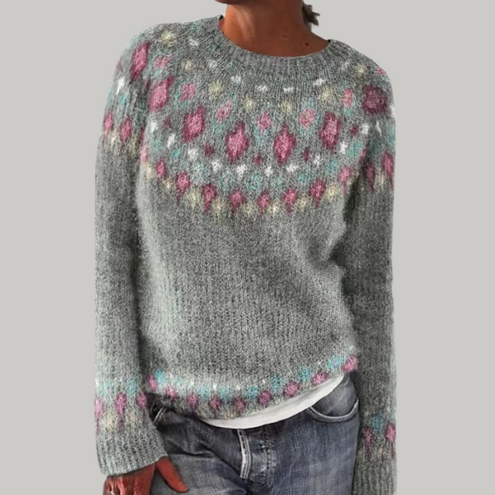 Solveig - Soft Nordic Pattern Sweater