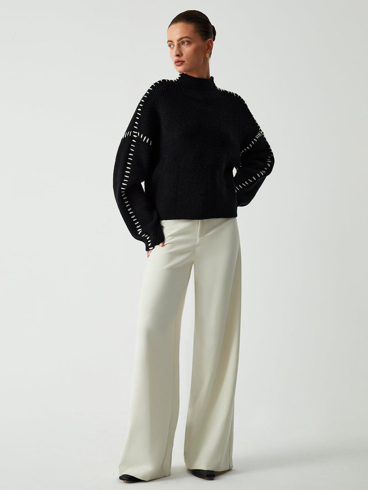 Eliane - Elegant Cutout Sweater