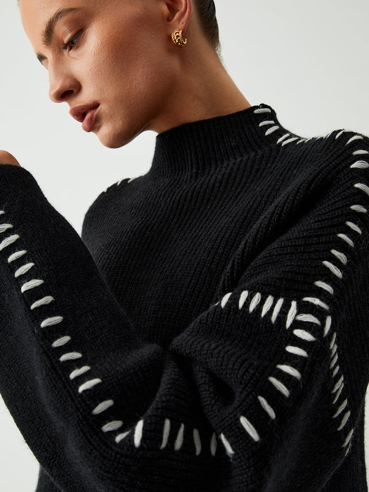 Eliane - Elegant Cutout Sweater