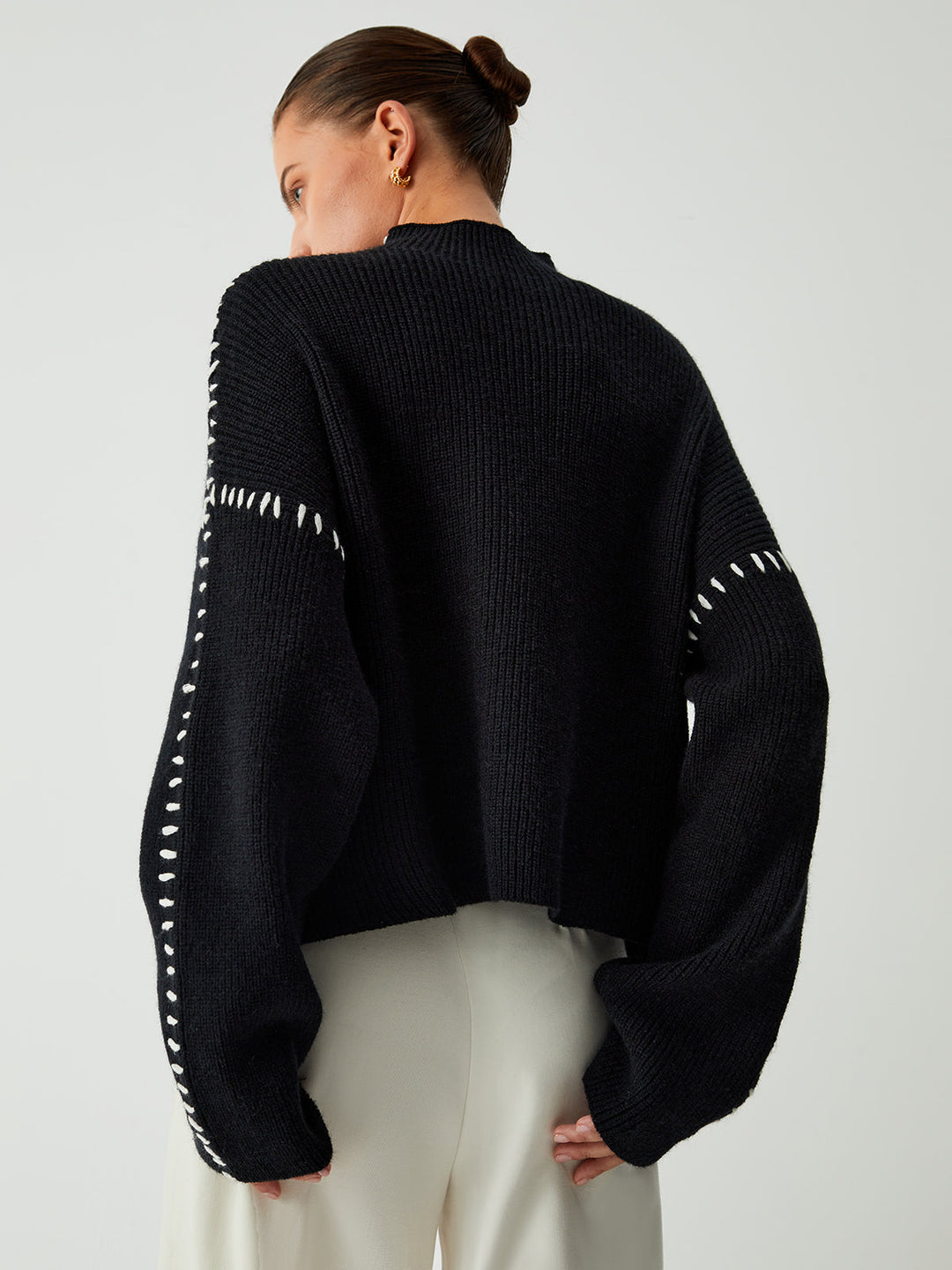 Eliane - Elegant Cutout Sweater