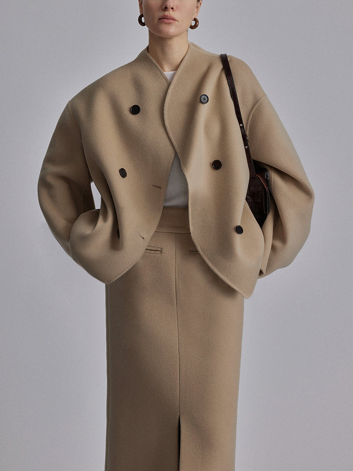 Chelsea | Double Breasted Jacket with Structured Silhouette for Women