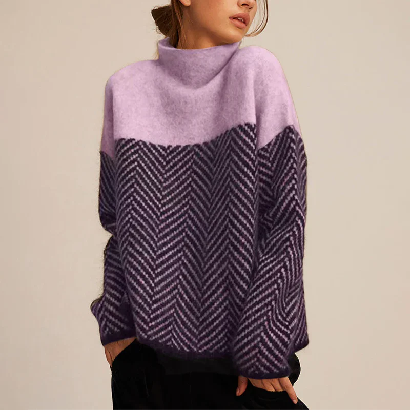 Mira - Elegant Cable Knit Sweater
