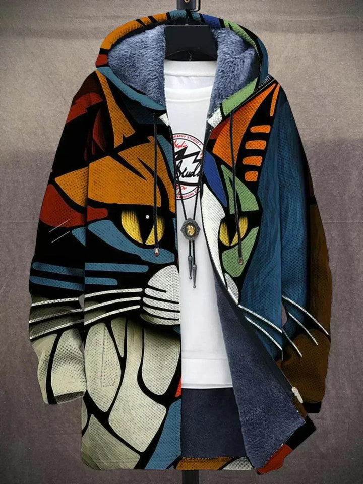 Helena | Art Inspired Cardigan with Soft Warm Knit for Women