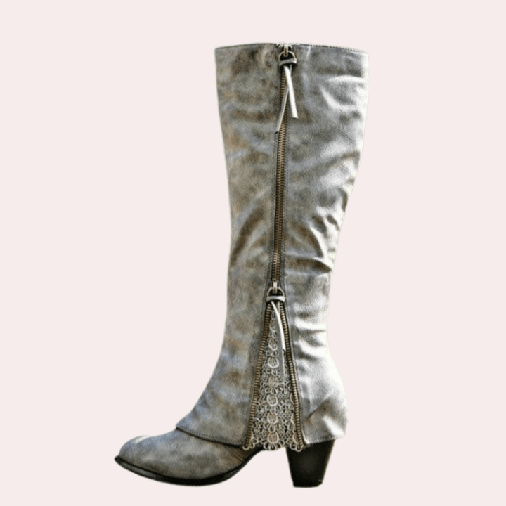 Clara Lace Rider Boots
