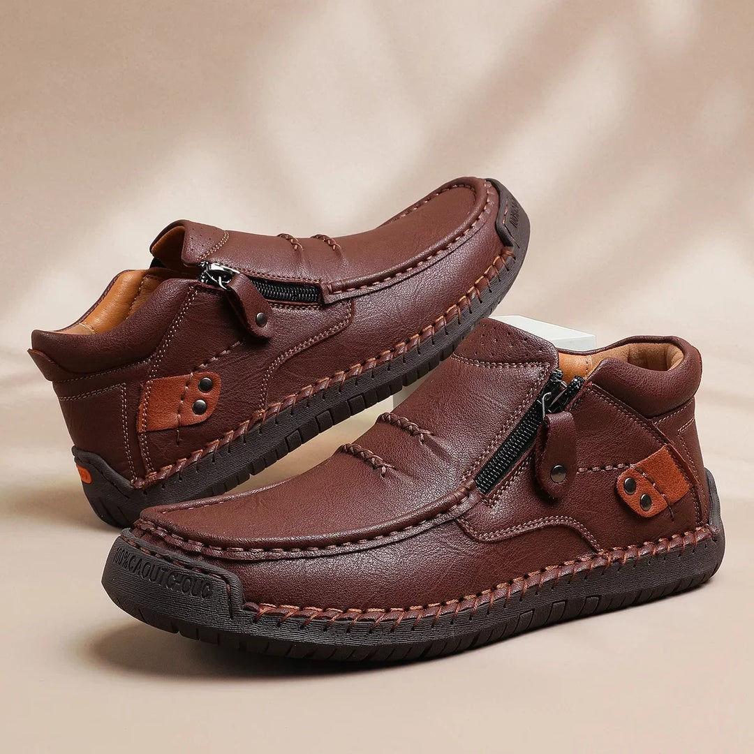 Miles | Handcrafted Leather Shoes with Orthopedic Support for Men