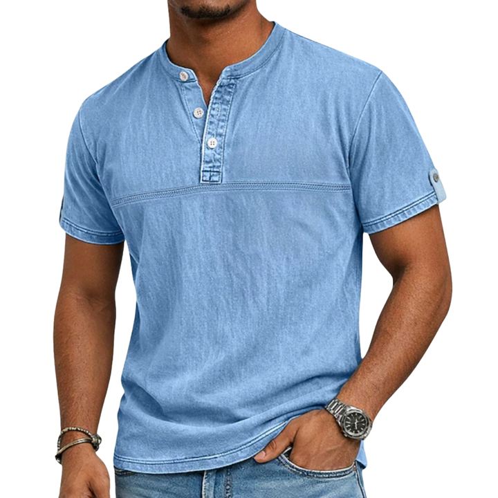 Noah - Stand Collar Short Sleeve