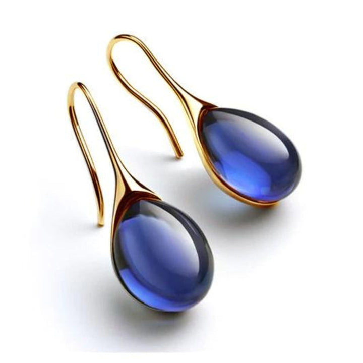 Chic Crystal Dangle Earrings