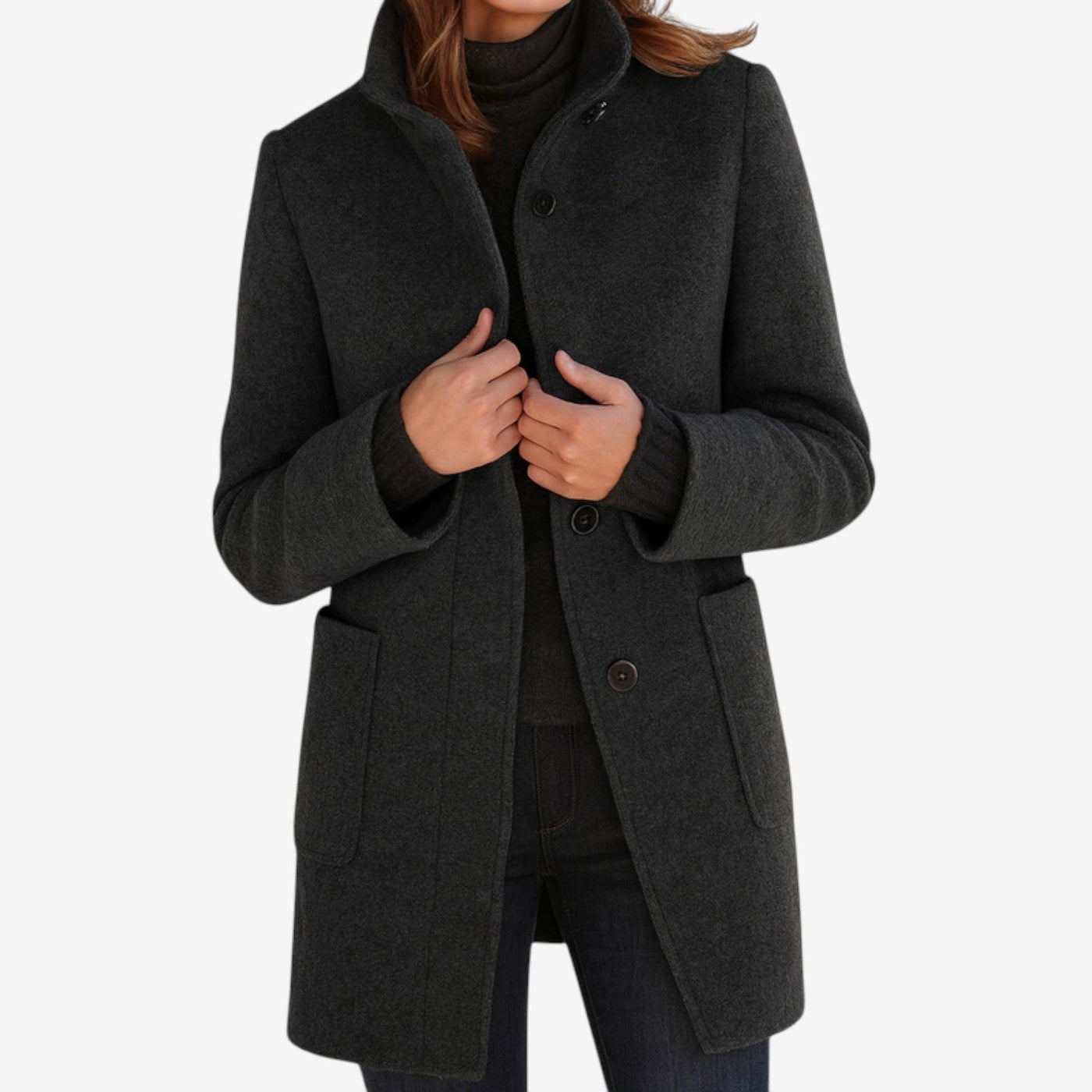 Estelle Classic Coat In Blend