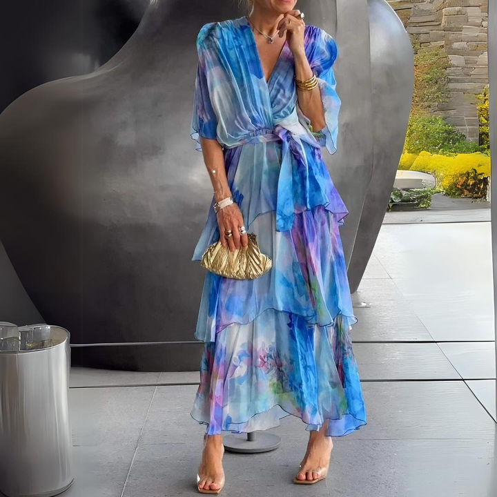 Diana | Stunning V-Neck Dress