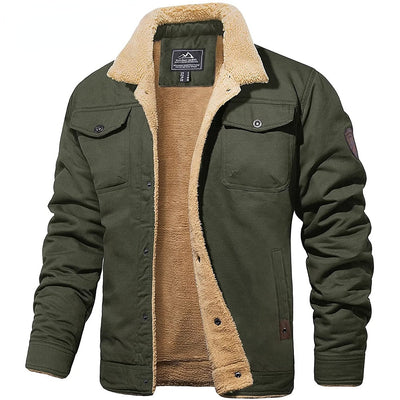 Hudson - Men's Sherpa-Lined Bomber Jacket