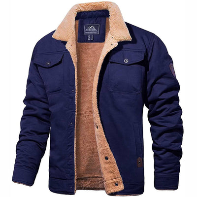 Hudson - Men's Sherpa-Lined Bomber Jacket