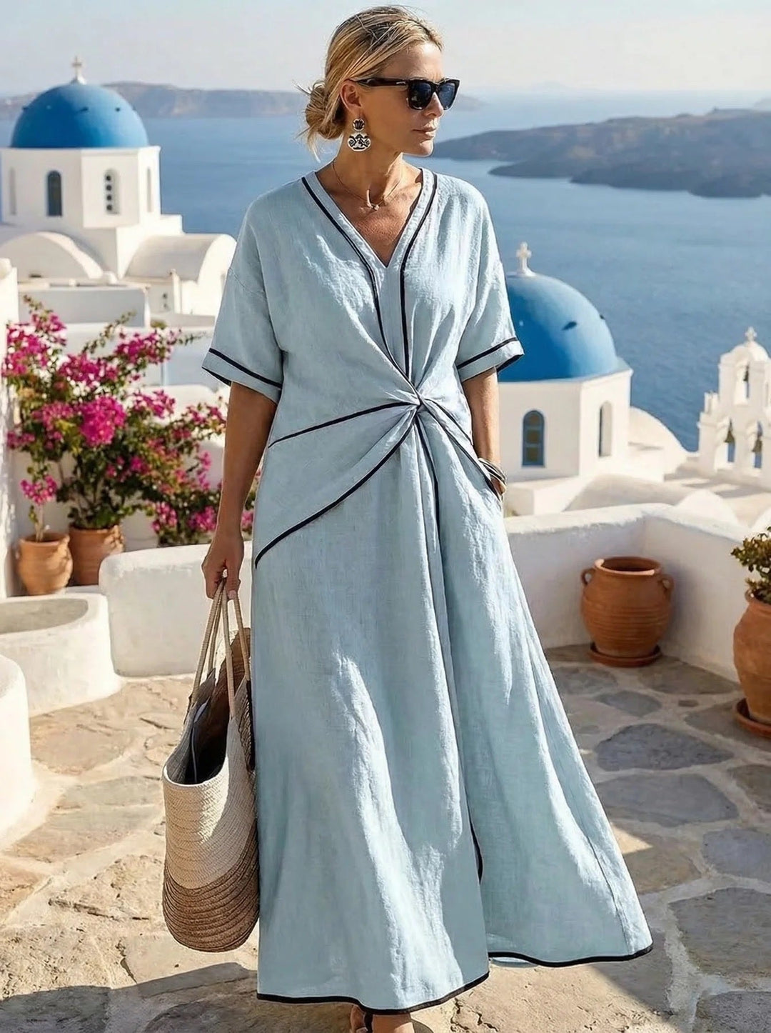 Yalina Elegant Flattering Dress