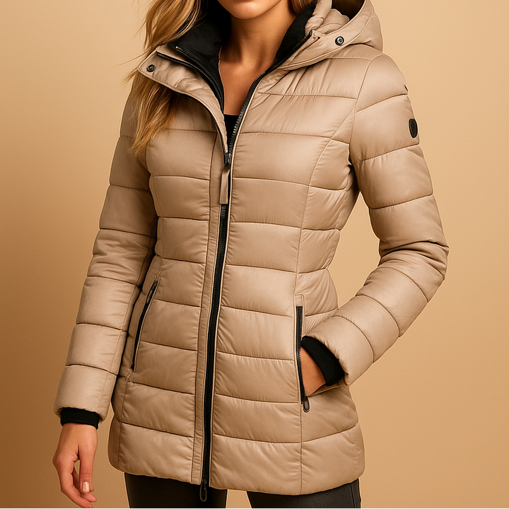Elize - Lightweight, Quilted Down Jacket