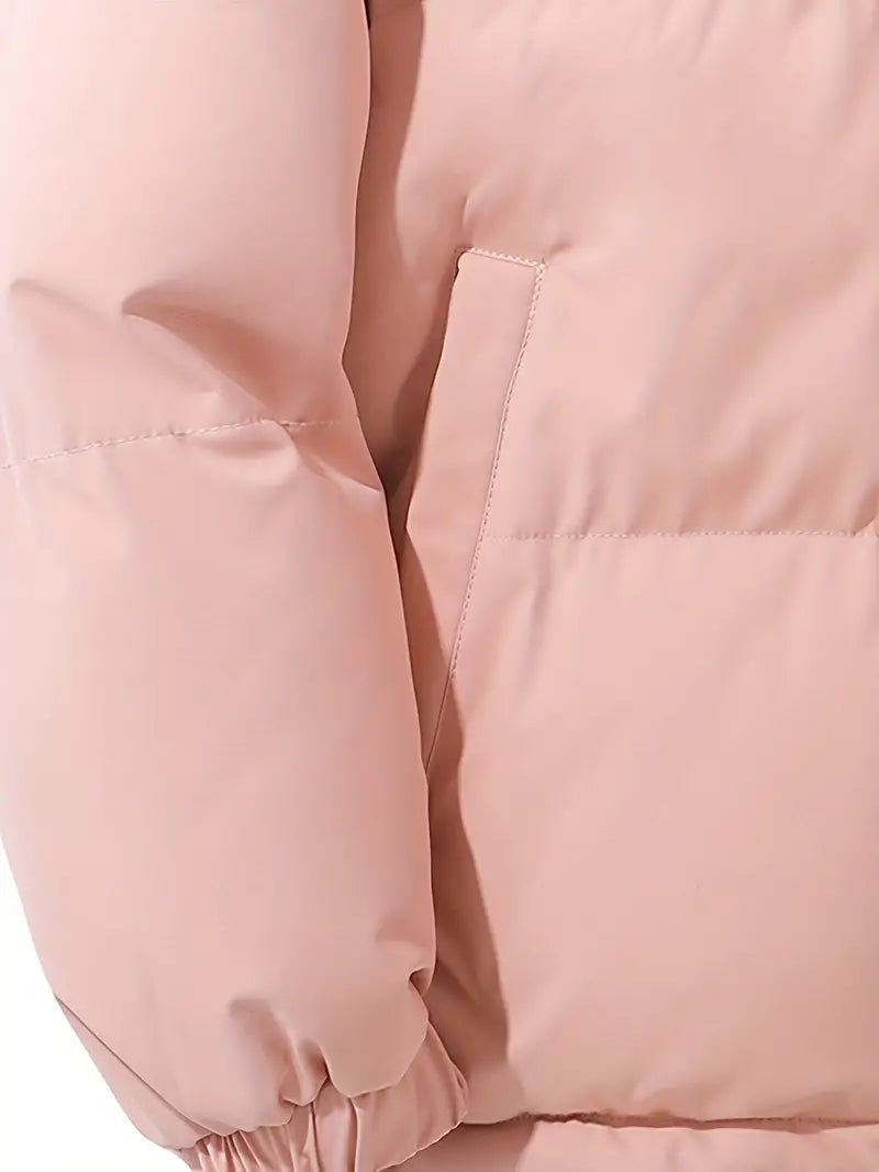 Haisley | Quilted Puffer Jacket with Cozy Hood and Clean Lines for Women