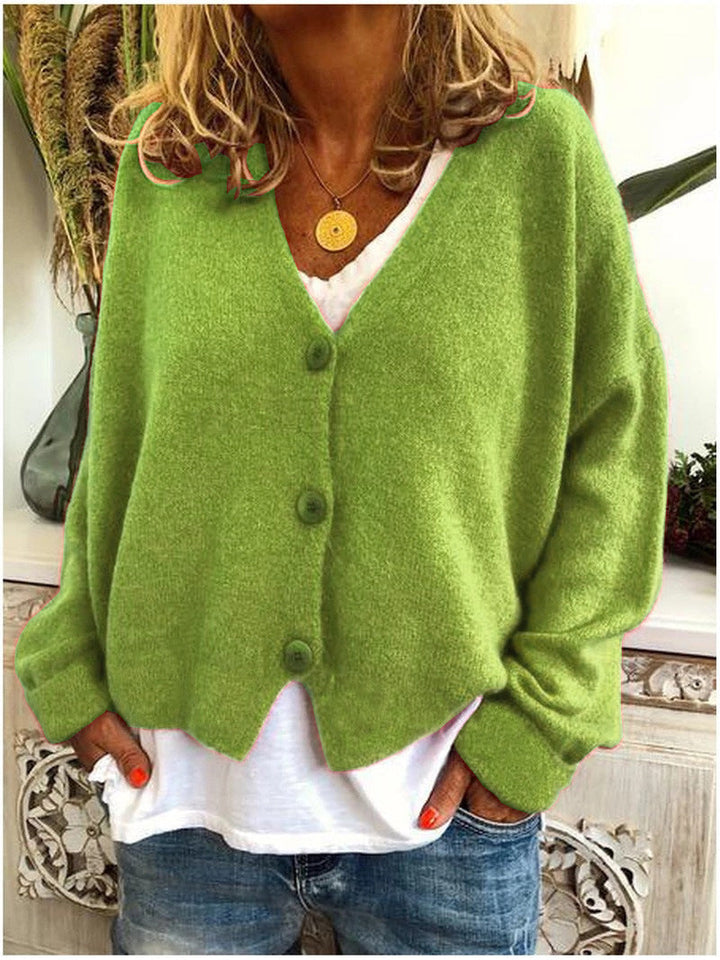 Elowyn | Soft Open-Front Cardigan with Relaxed Drape for Women