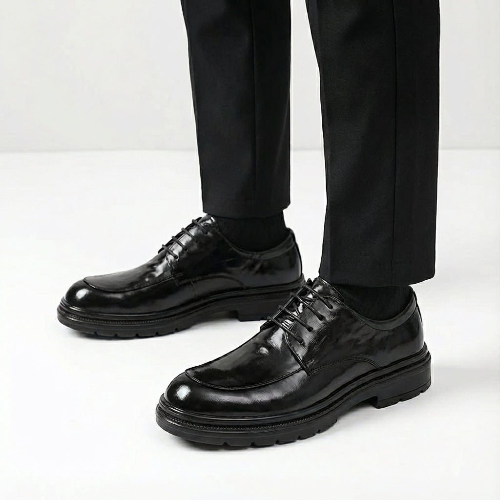 Chester | Genuine Leather Oxford Shoes with Clean Profile for Men