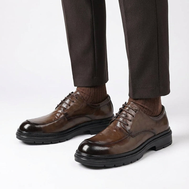 Chester | Genuine Leather Oxford Shoes with Clean Profile for Men