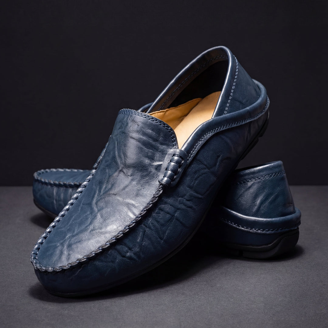 Emerson | Genuine Leather Loafers with Cushioned Sole for Men