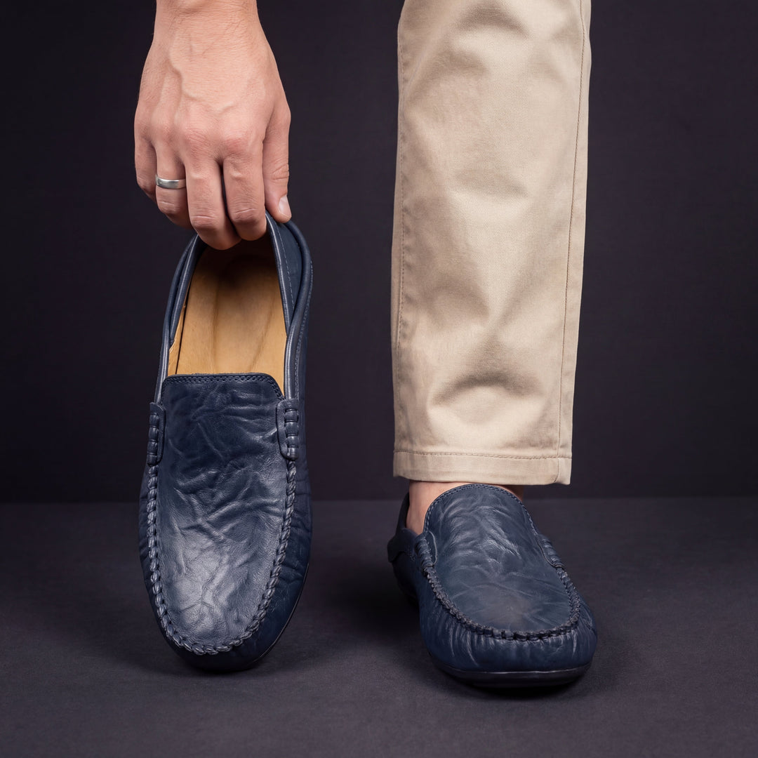 Emerson | Genuine Leather Loafers with Cushioned Sole for Men