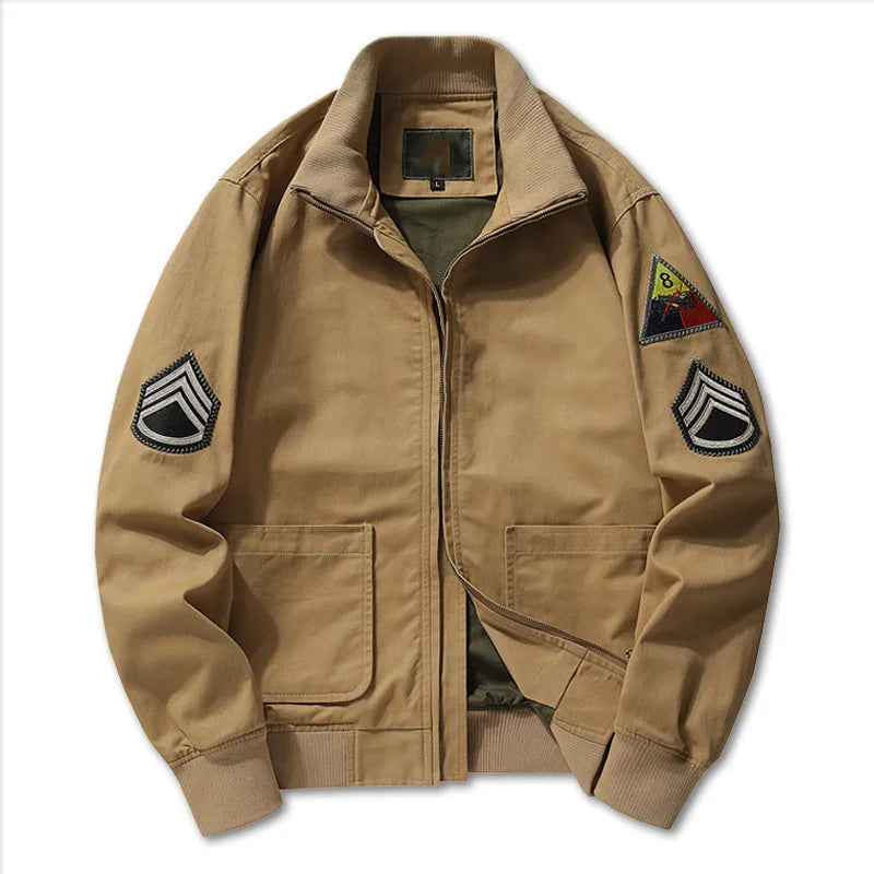 Finn - Stealth Cotton Bomber Jacket