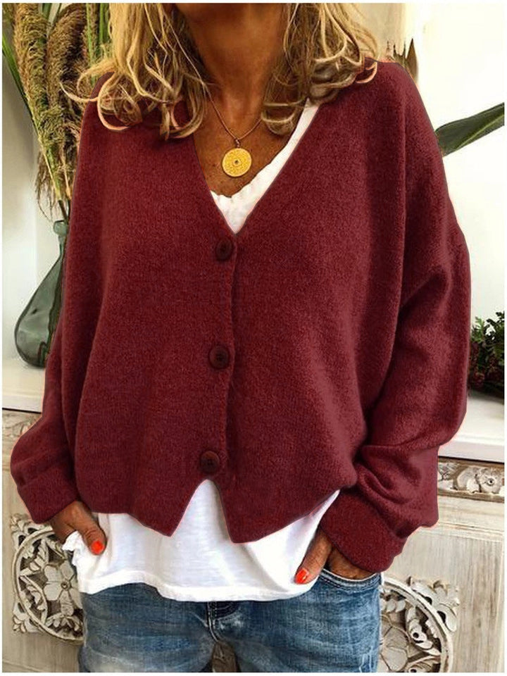 Elowyn | Soft Open-Front Cardigan with Relaxed Drape for Women