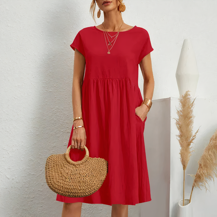 Irish - Knee-Length Dress With Pockets