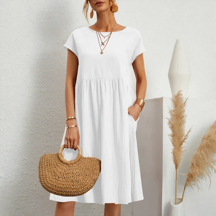 Irish - Knee-Length Dress With Pockets