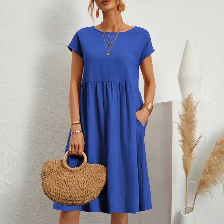 Irish - Knee-Length Dress With Pockets
