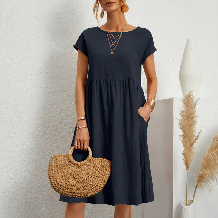 Irish - Knee-Length Dress With Pockets