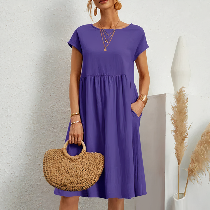 Irish - Knee-Length Dress With Pockets