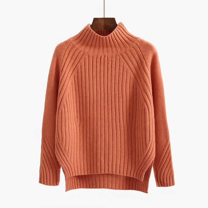 Amelia - Soft Ribbed Knit Sweater