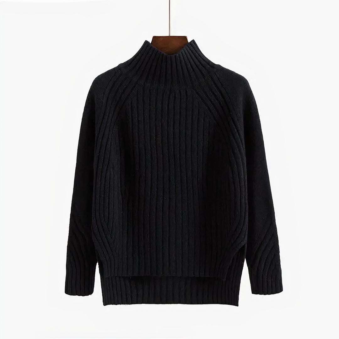Amelia - Soft Ribbed Knit Sweater