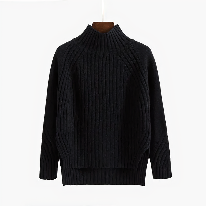 Amelia - Soft Ribbed Knit Sweater