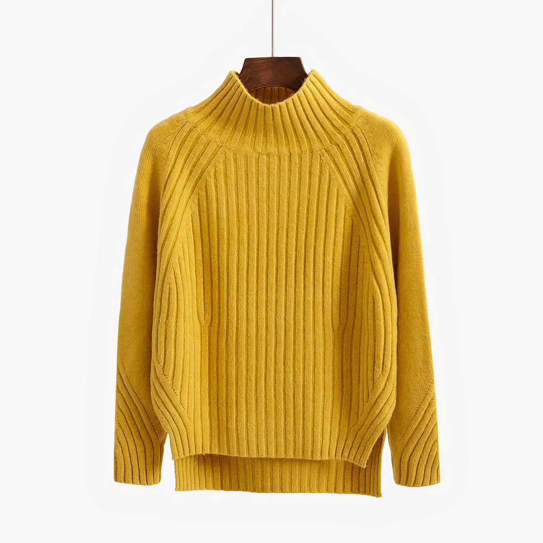 Amelia - Soft Ribbed Knit Sweater