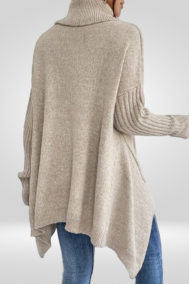 Isabelle - Cozy Asymmetrical Sweater