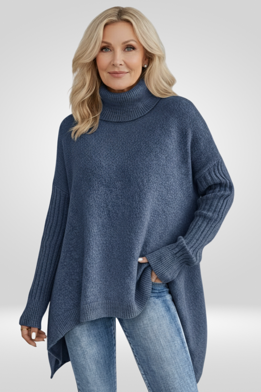 Isabelle - Cozy Asymmetrical Sweater