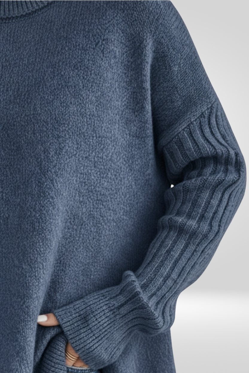 Isabelle - Cozy Asymmetrical Sweater