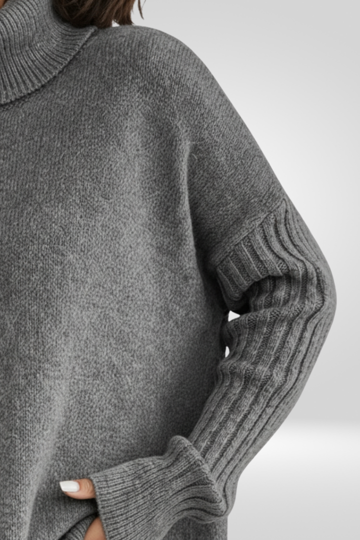 Isabelle - Cozy Asymmetrical Sweater