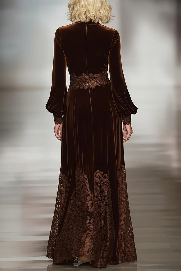 Isabella - Velvet Maxi Dresses